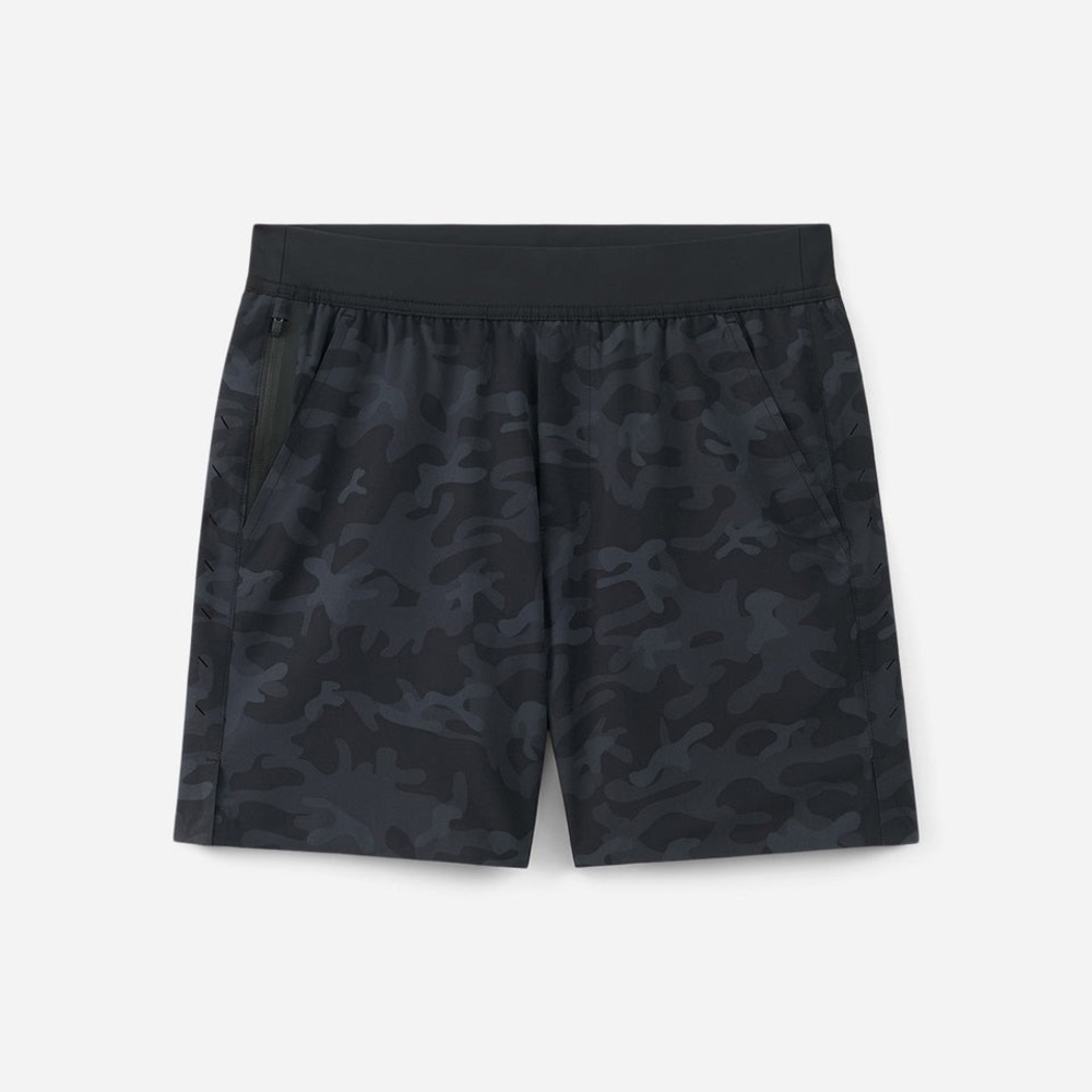 Ten Thousand Black Camo INTERVAL Gym Shorts